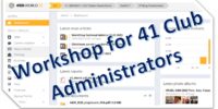 <strong>41ER.WORLD WORKSHOP for Club Administrators 27th February</strong>