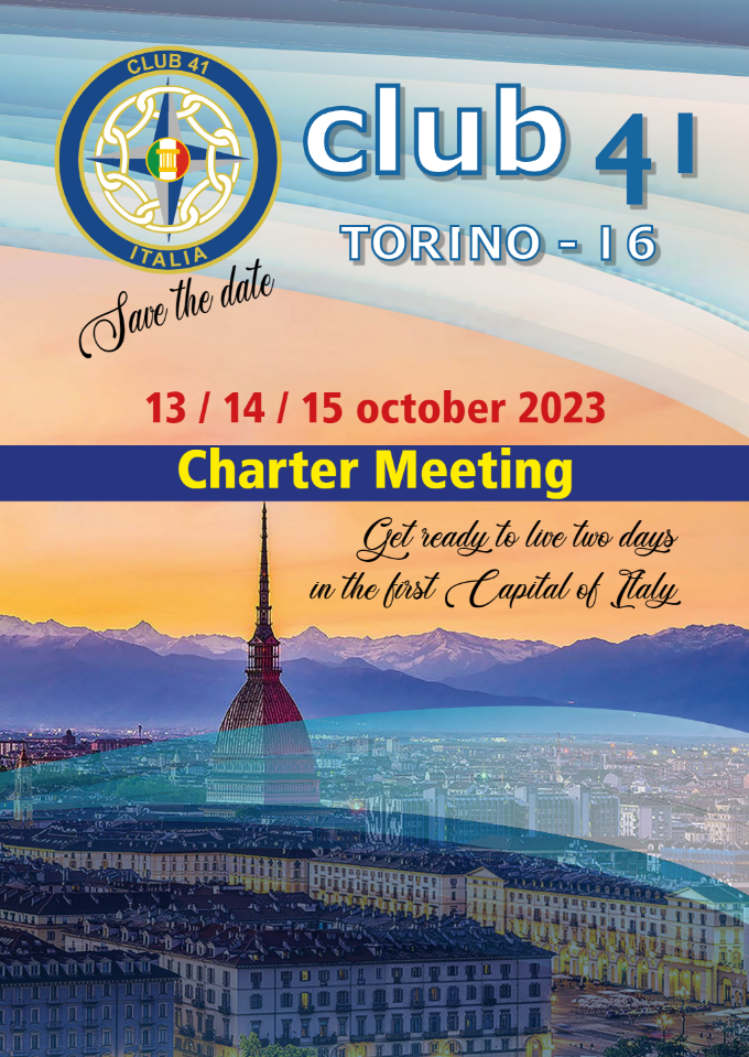 Charter of 41 Club Turin