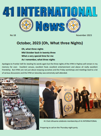 News No 18, November 2023