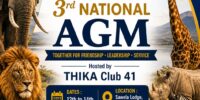 CLUB 41 – KENYA 3rd NATIONAL AGM 12th to 14th June 2026
